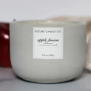 Apple Fushion Scented Candle - Handcrafted, All-natural.